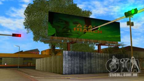 Azadi March Billboards para GTA Vice City