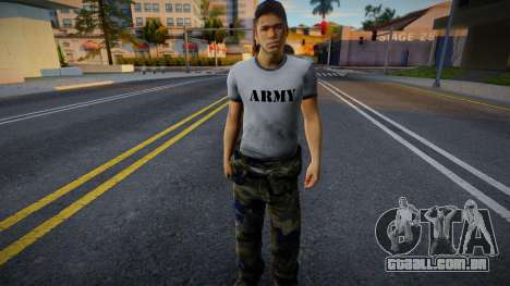 Ellis (Exército) de Left 4 Dead 2 para GTA San Andreas