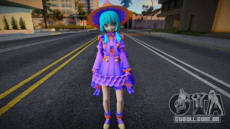 PDFT Hatsune Miku Fantastic Night v3 para GTA San Andreas