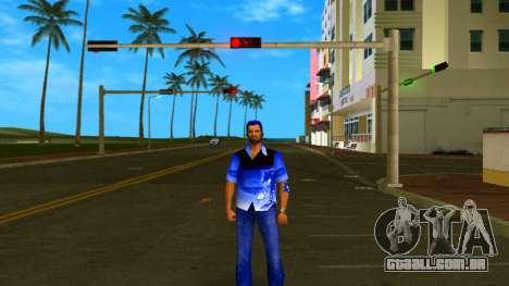 Blue Style Tommy para GTA Vice City