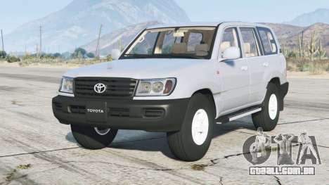 Toyota Land Cruiser GX (J100) 2006