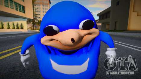 Ugandan Knuckles [Blue] para GTA San Andreas