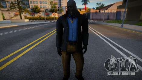 Black Mask Thugs from Arkham Origins Mobile v4 para GTA San Andreas