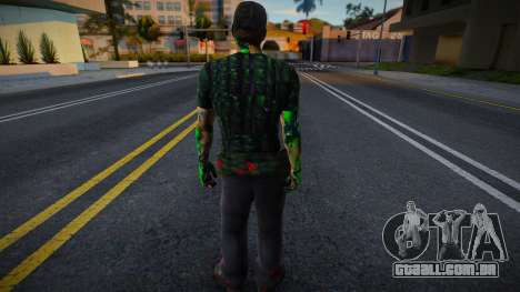 Ellis (Skeleton Green Version) de Left 4 Dead 2 para GTA San Andreas