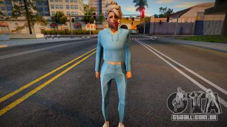 Garota à paisana v23 para GTA San Andreas