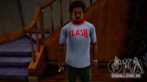 Flash Gordon Flash Shirt Mod para GTA San Andreas
