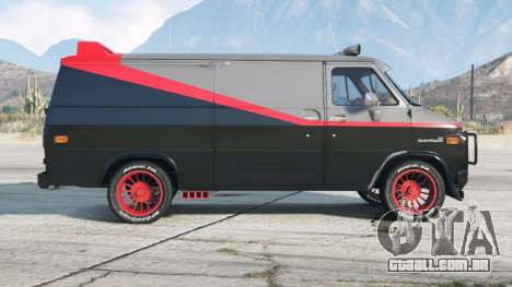 GMC G1500 Van A-Team 1983〡add-on