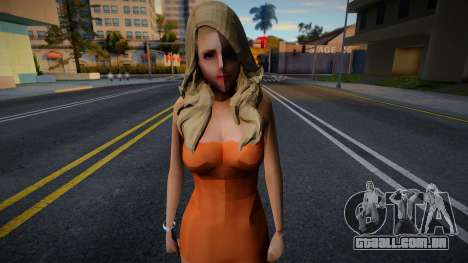 Garota à paisana v14 para GTA San Andreas