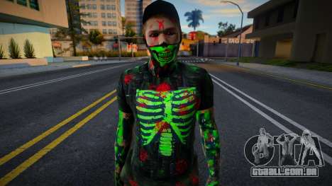 Ellis (Skeleton Green Version) de Left 4 Dead 2 para GTA San Andreas