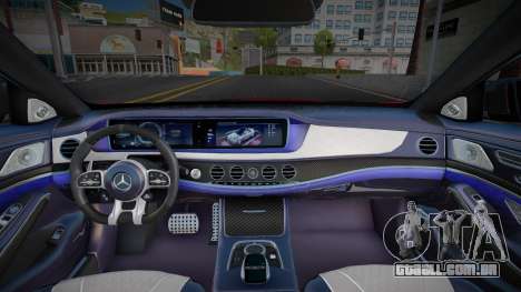 Mercedes-Benz S63 AMG (Holiday) para GTA San Andreas