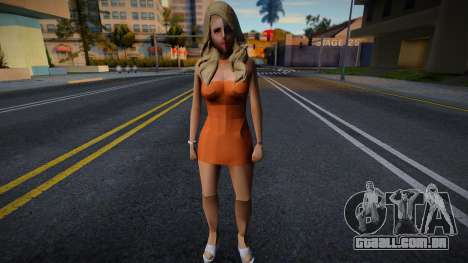 Garota à paisana v14 para GTA San Andreas