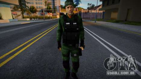 Soldado do GNB V2 para GTA San Andreas