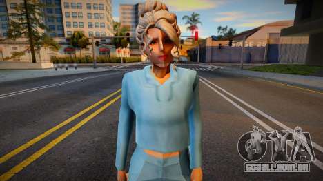 Garota à paisana v23 para GTA San Andreas