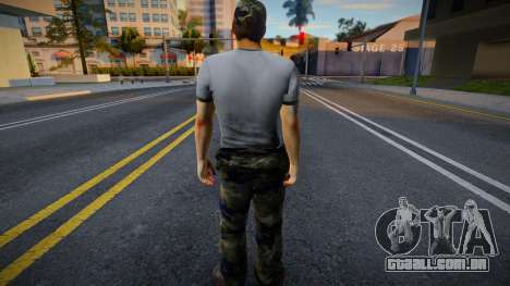 Ellis (Exército) de Left 4 Dead 2 para GTA San Andreas