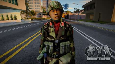 PLA militar de Battlefield 2 v1 para GTA San Andreas