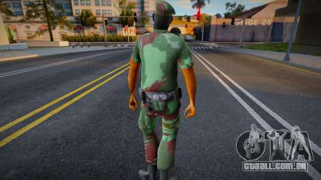 Soldado indonésio v3 para GTA San Andreas