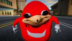 Ugandan Knuckles [Red] para GTA San Andreas