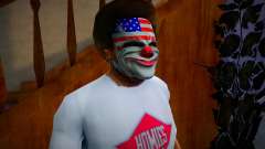 Máscara do Payday: O Assalto v3 para GTA San Andreas