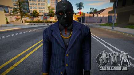 Black Mask Thugs from Arkham Origins Mobile v3 para GTA San Andreas