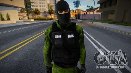 Soldado da FAES V2 para GTA San Andreas