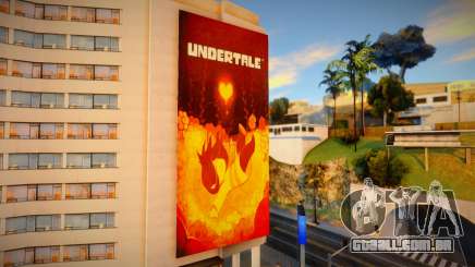 Undertale Billboard v1 para GTA San Andreas