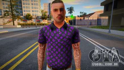 Jovem com tatuagens para GTA San Andreas