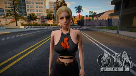 Garota Loira para GTA San Andreas
