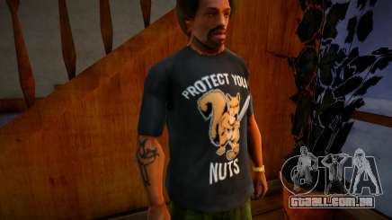 Protect Your Nuts Shirt Mod para GTA San Andreas