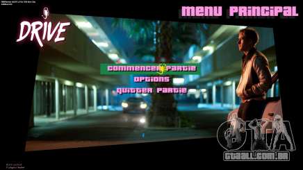 Ryan Gosling Pause Menu para GTA Vice City