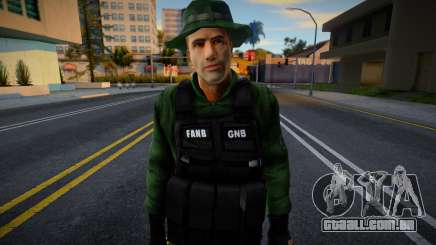 Soldado do GNB V2 para GTA San Andreas