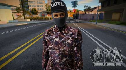 FUNCIONÁRIO DA FAES UOTE V1 para GTA San Andreas