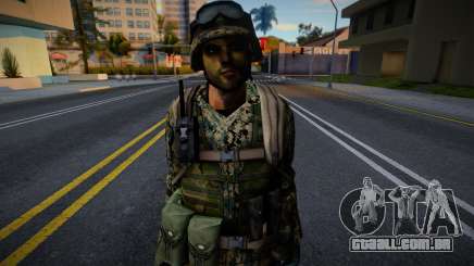 Soldado americano do Battlefield 2 v4 para GTA San Andreas