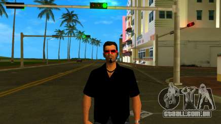 Tommy com óculos e um cavanhaque para GTA Vice City