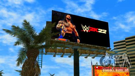 WWE2K22 Billoboard para GTA Vice City