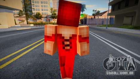 Steve Body Skin v230 para GTA San Andreas