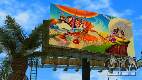 Chip e Dale Billboard para GTA Vice City