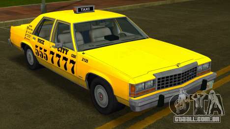 Ford LTD Crown Victoria Taxi v1 para GTA Vice City