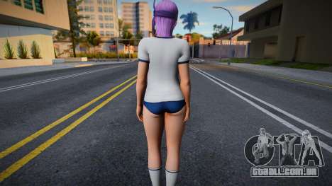 Ayane Costume Gym 15 DOA 5LR para GTA San Andreas