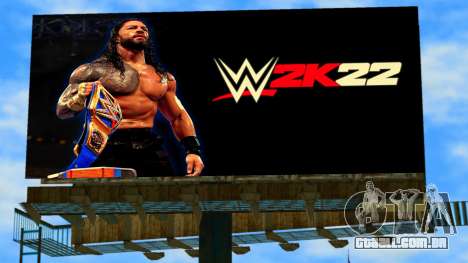 WWE2K22 Billoboard para GTA Vice City