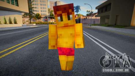 Steve Body Skin v197 para GTA San Andreas