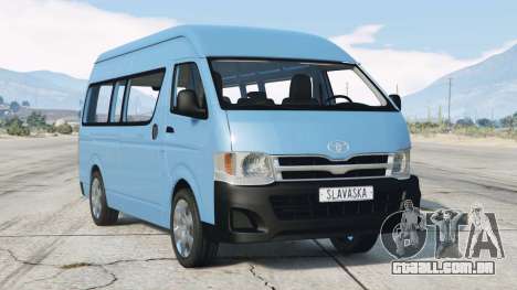 Toyota Hiace SLWB High Roof (H200) 2012