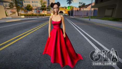 Menina no vestido 7 para GTA San Andreas