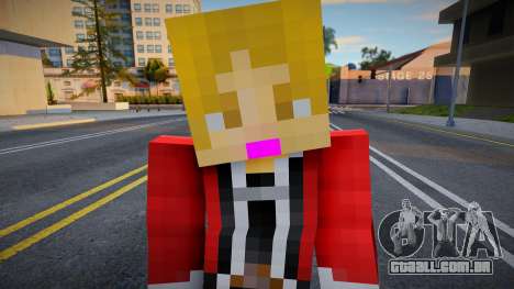 Steve Body Skin v50 para GTA San Andreas