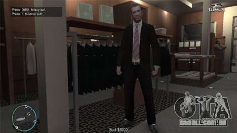 Open Suits IV para GTA 4