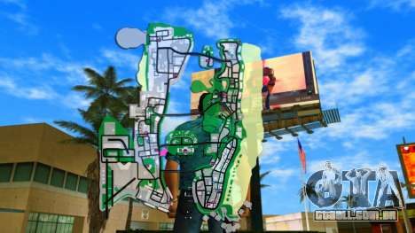 Rey Mysterio Champion WWE2K22 Billboard para GTA Vice City