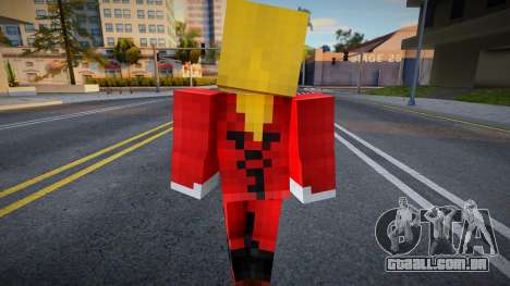 Steve Body Skin v50 para GTA San Andreas