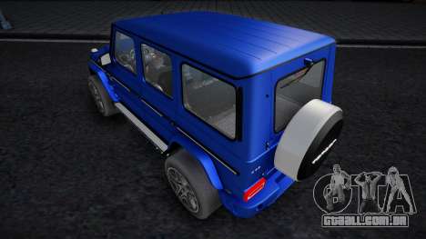 Mercedes-Benz G65 AMG 2015 Topcar Tuning para GTA San Andreas