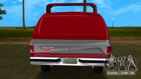 GMC Sierra 1980 para GTA Vice City