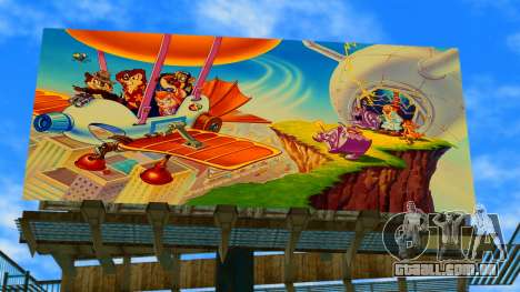 Chip e Dale Billboard para GTA Vice City