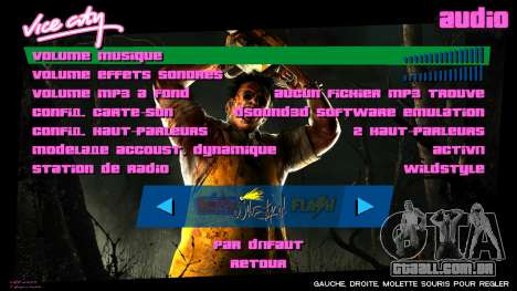 Leatherface Menu para GTA Vice City